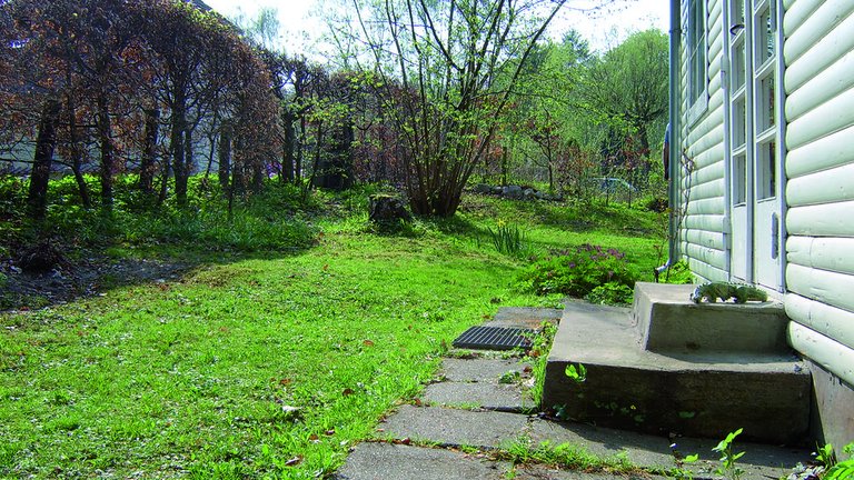 Grund med manglende fald i terræn øger risikoen for oversvømmelse af kælderen