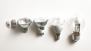 halogenstiftpære, LED-stiftpære, halogenspot, LED-spot, LED-pære og halogenglødepære 