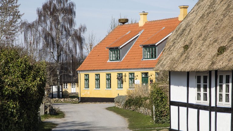 Lyø landsbyhuse