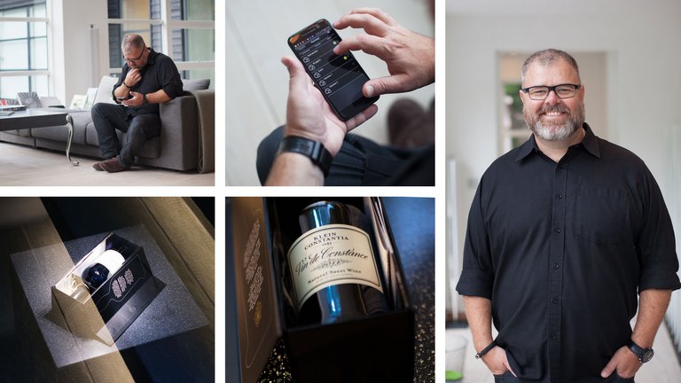 Albert bor i et intelligent hjem med masser af gadgets