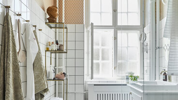 nyt badeværelse i fredet bygning