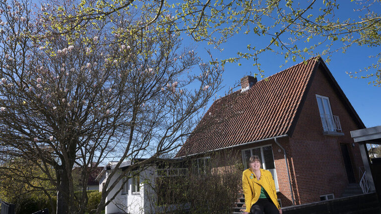 Magnolietræ hos Christina