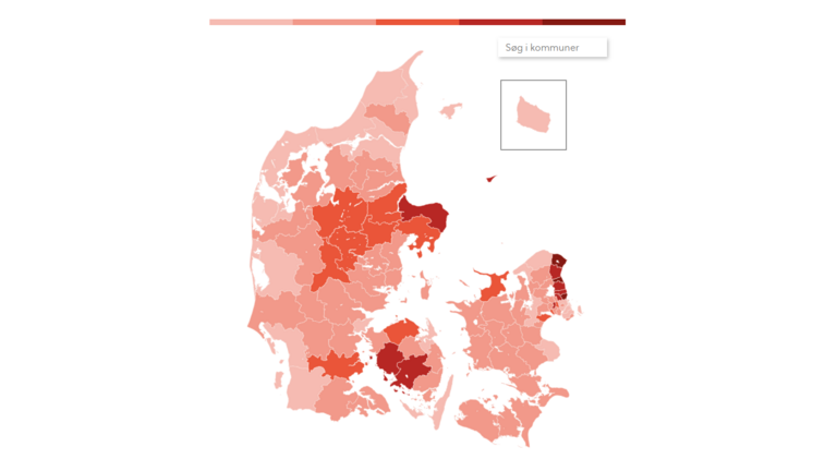 Så mange indbrud er der i din kommune