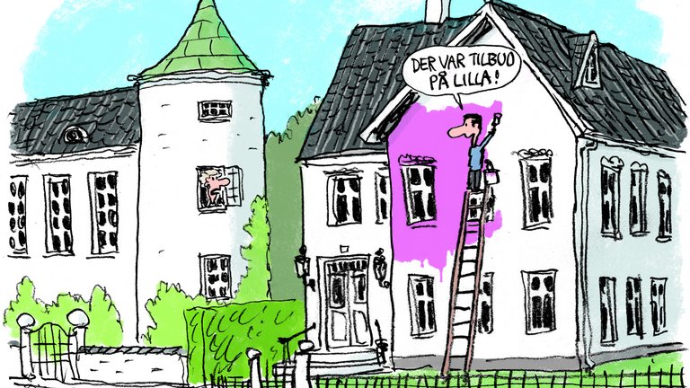 Må du selv bestemme farven på huset?