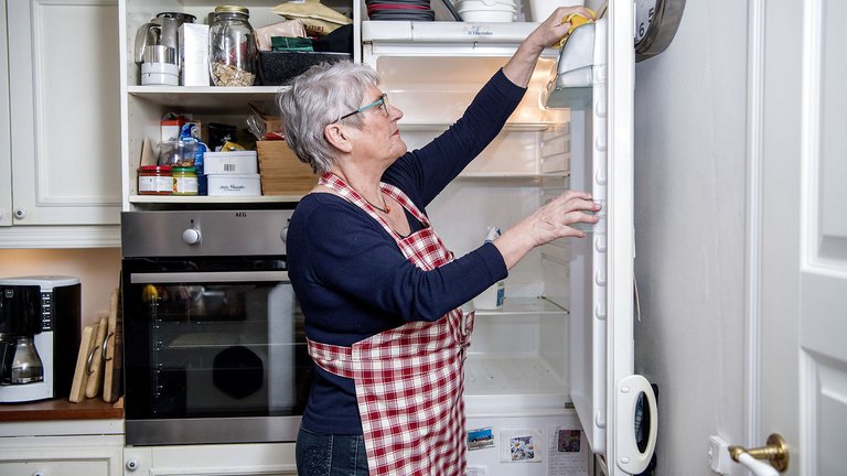 Få et rent køleskab uden brug af kemikalier