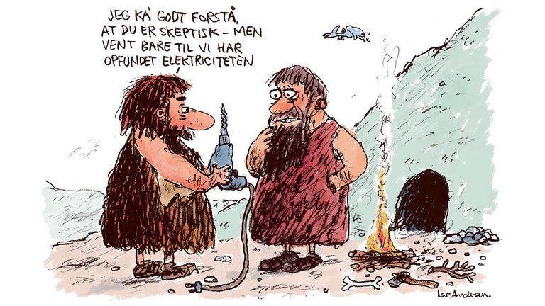 Mennesket har altid brugt værktøj