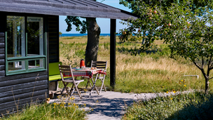 Sommerhus i rendyrket 50’er-stil