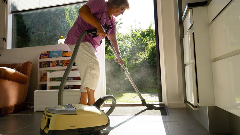 Stor spredning af partikler: Undgå støvsugere uden filter