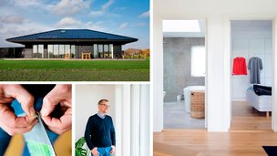 Villa Grenaa er Danmarks første DGNB-certificerede bæredygtige villa. 