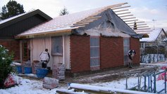 Ny tilbygning i gang med at blive bygget