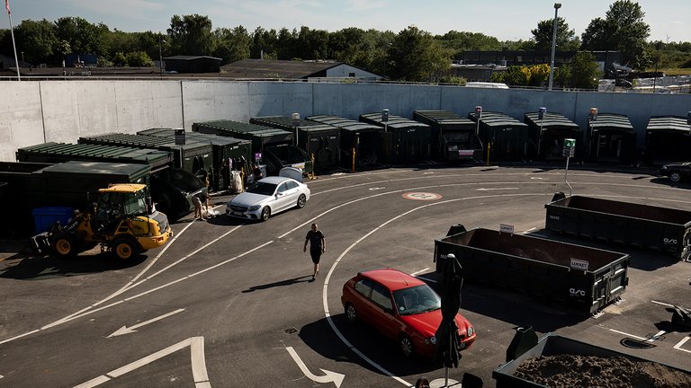 Sydhavn Genbrugscenter vil droppe småt brændbart