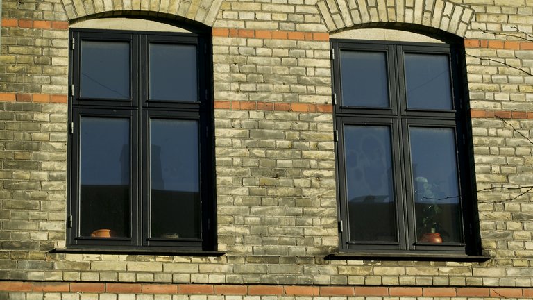 Ydervæg lavet af mursten