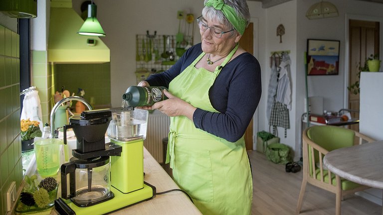 Fru Grøn anbefaler eddikesyre til afkalkning