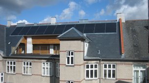 21 lejligheder deler et solcelleanlæg