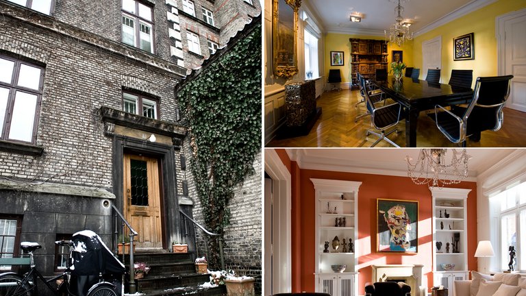 Adelig luksus og antikviteter i Frederiksstaden