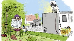 Må naboen bruge Roundup i jeres fælles skel?