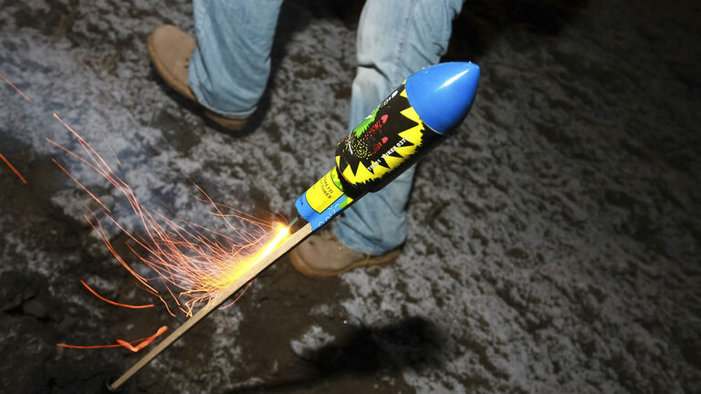 Pas på, når du fyrer krudt af