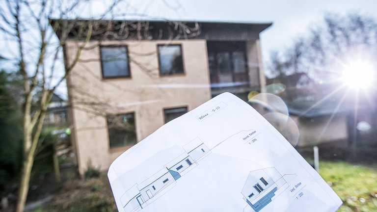 Gamle villaer rives ned og erstattes af nye