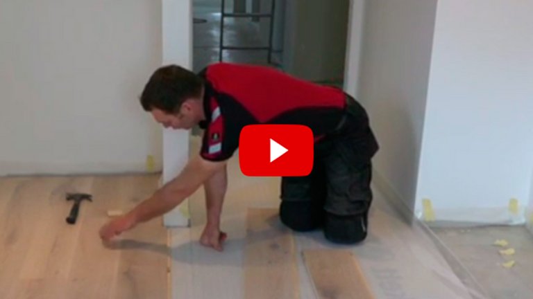 Lægning af klikgulv