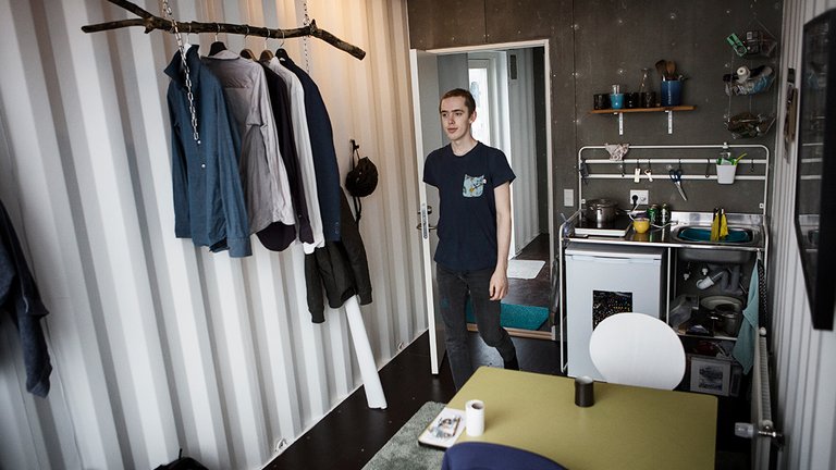 Containerbolig med herskabelig udsigt