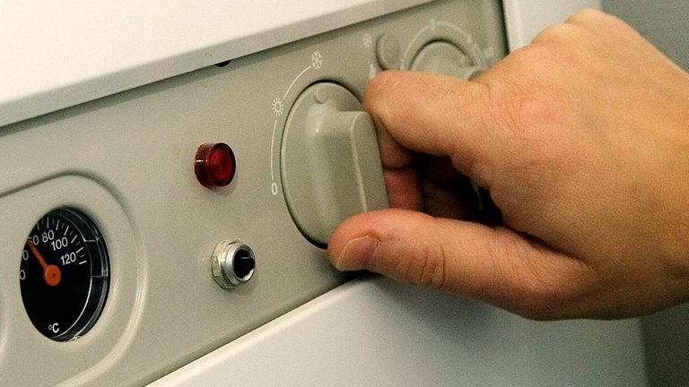 Supplerende opvarmning med gasovn