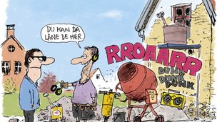 Hvornår ma nabo larme?