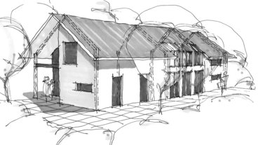 Arkitektens skitseforslag