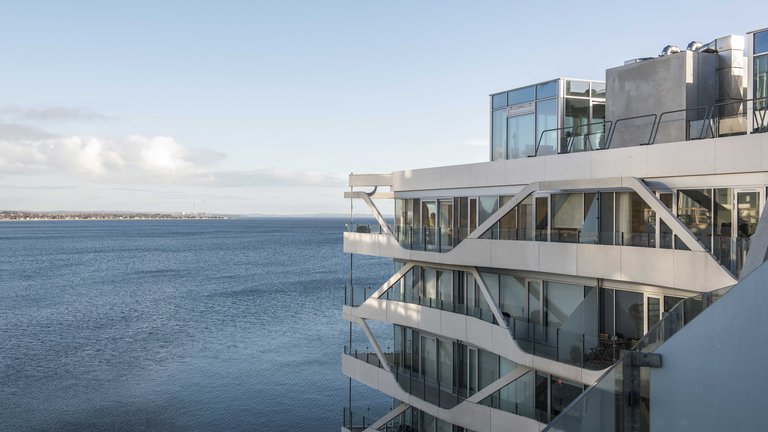Penthouse på havnen
