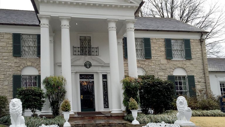 Sådan boede Elvis Presley i Graceland