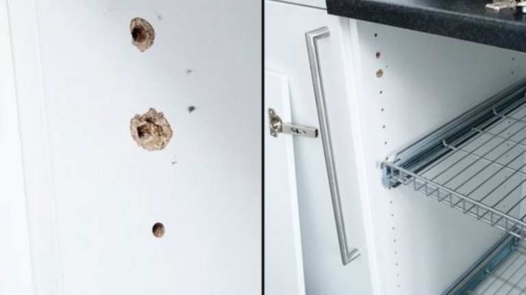 Gør det selv: Fiks spånpladen og få skabslågen på igen