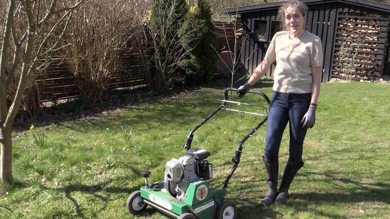 Vertikalskærer som mosfjerner