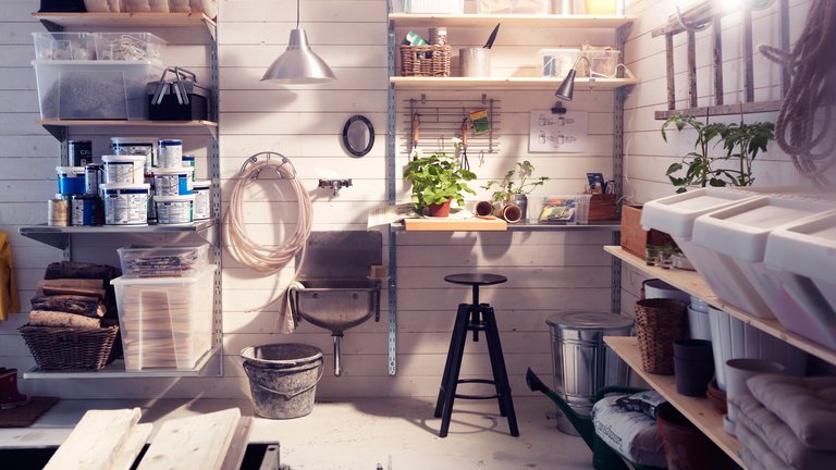 Sådan får du plads til et værksted i din bolig