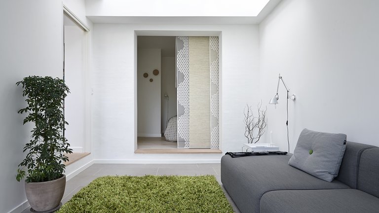 Rækkehus fik funktionel tilbygning