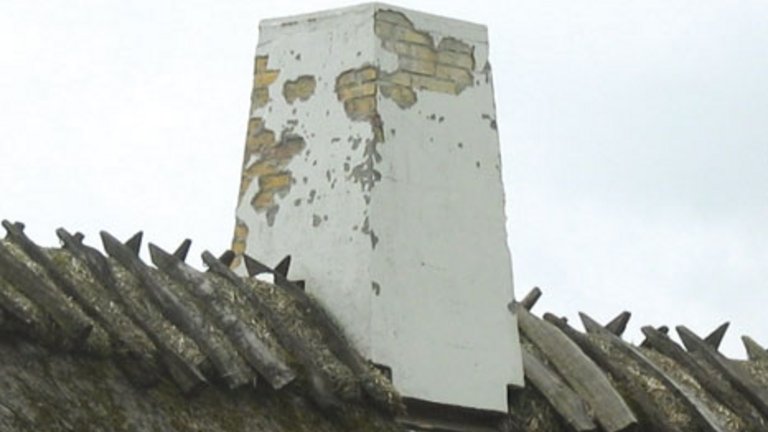 Skader på skorstene