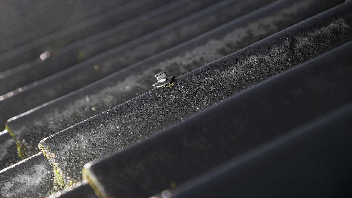 FIbercementtagplader med asbest