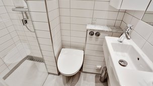 Sådan indretter du et lille badeværelse