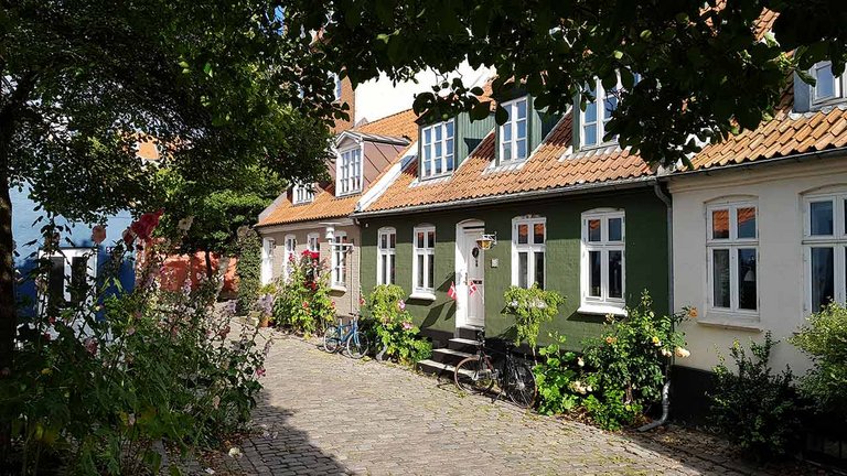 Byhuse på Møllestien i Aarhus