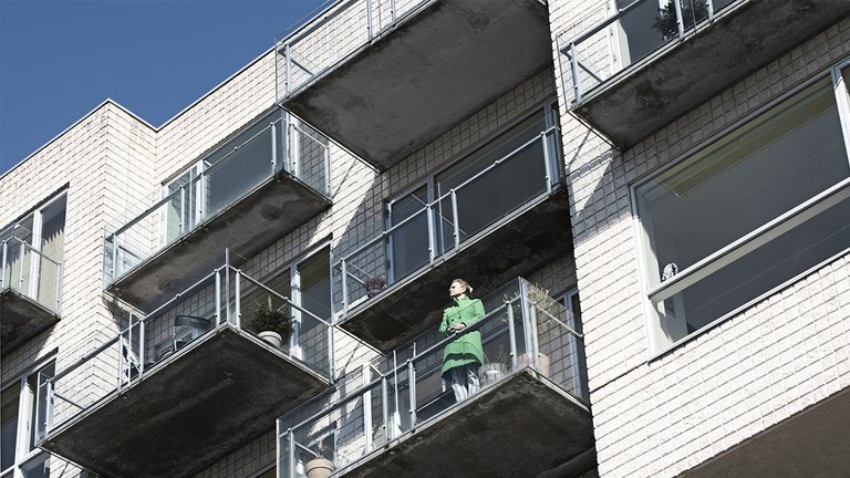 Præstebolig på 5. sal