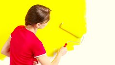 Maling af væg - sådan gør du