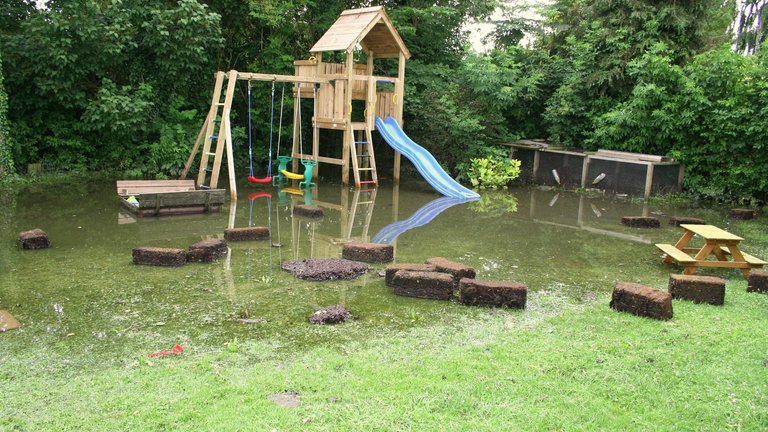 Sådan undgår du oversvømmelse i haven