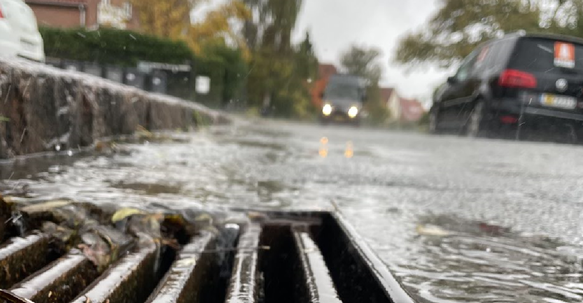 Når vandet kommer udefra