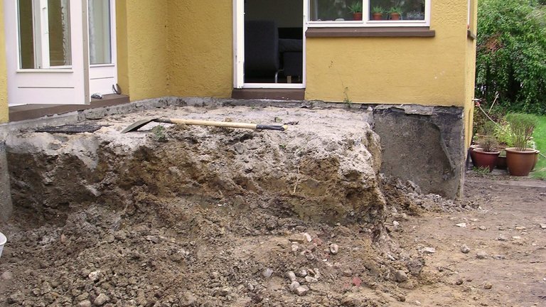 Oprensning af en forurenet grund