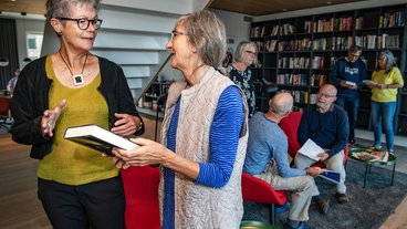 Marianne og Steen fik gode venskaber i Kamelia Hus