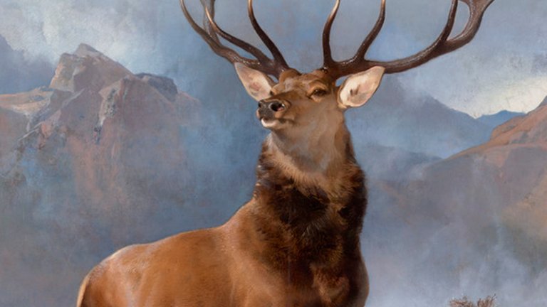 Maleriet The Monarch of the Glen