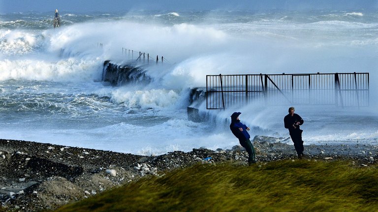 Dækning af skader ved stormflod