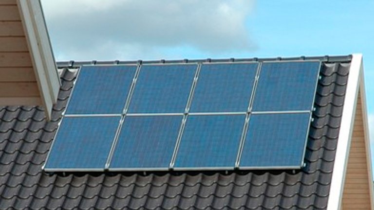 Solceller på tag