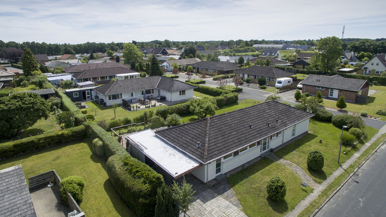 Selvom parcelhuset bliver for stort, kan det være svært at dele op