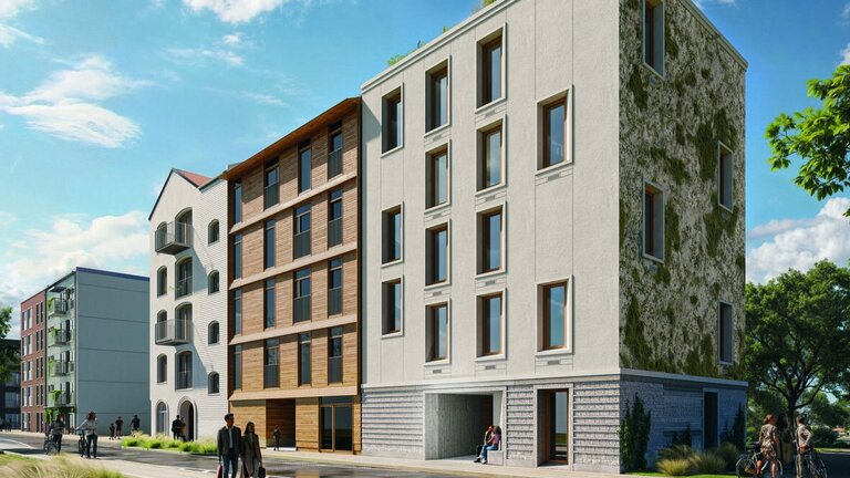 Træb, beton og tegl: Hvordan ser fremtidens etagehus ud?