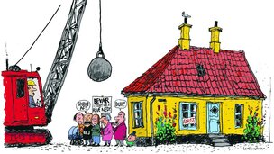 Nej til nedrivning –  huse og bygninger bør bevares