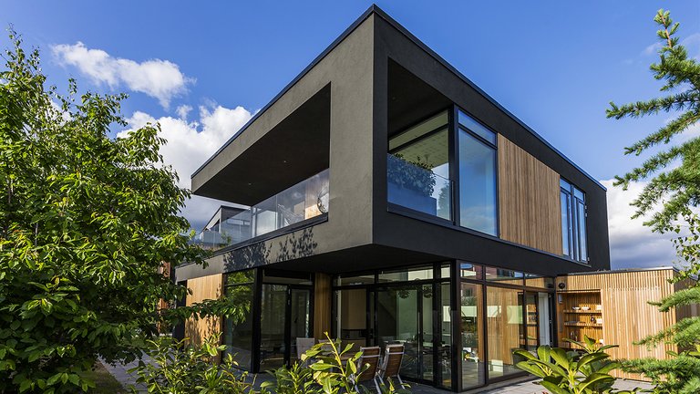 Moderne svævebolig kan styres med mobilen